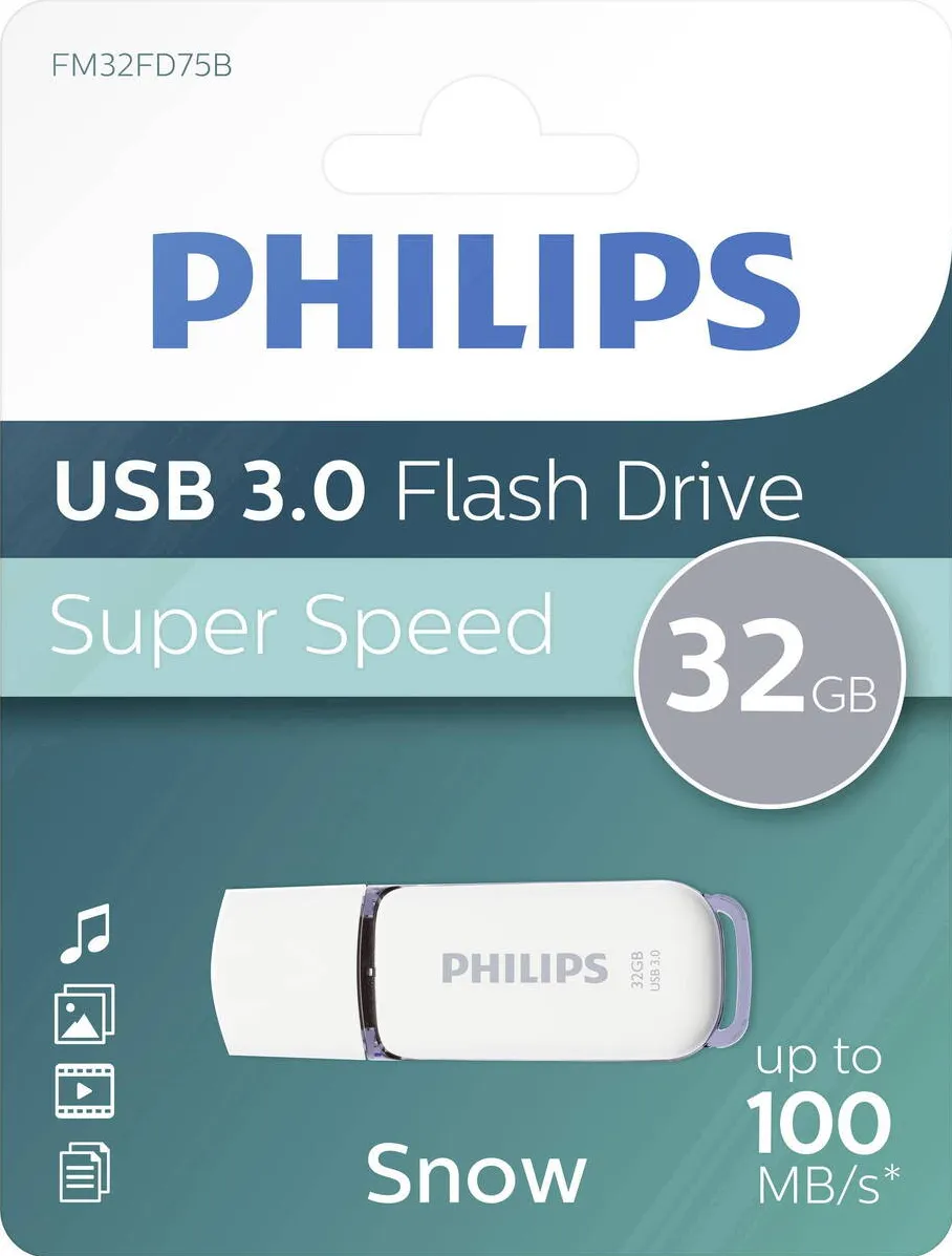 Memorie USB Philips Memory stick USB 3.0 - 32GB PHILIPS Snow edition