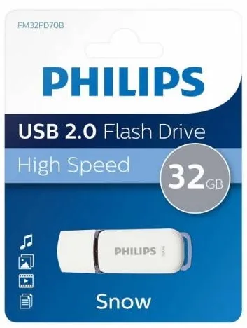 Memorie USB Philips Memory stick USB 2.0 - 32GB PHILIPS Snow edition