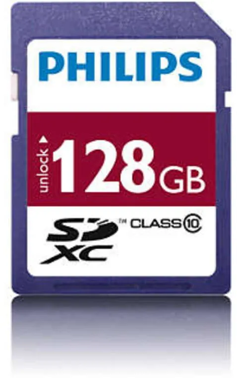 Memorie USB Philips Card memorie Micro SDXC, cu adaptor SD, clasa 10, PHILIPS - 128GB