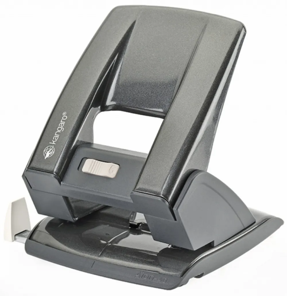 KANGARO - caps.perf Perforator metalic 40 coli, KANGARO Aion 40 - gri antracit metalizat