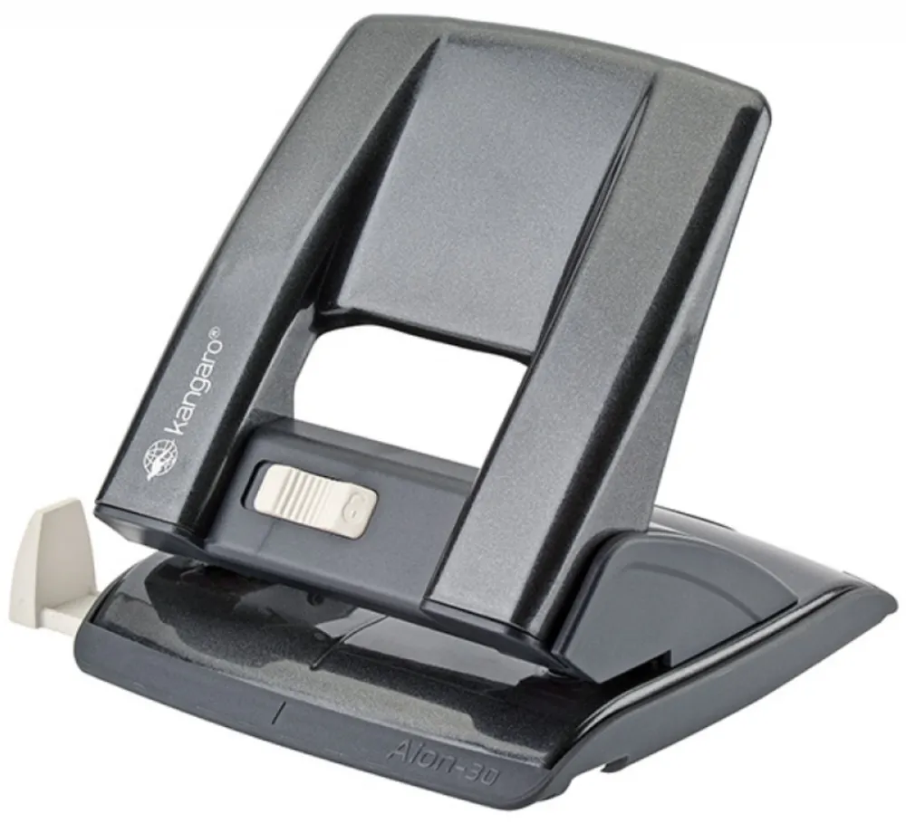 KANGARO - caps.perf Perforator metalic 30 coli, KANGARO Aion 30 - gri antracit metalizat