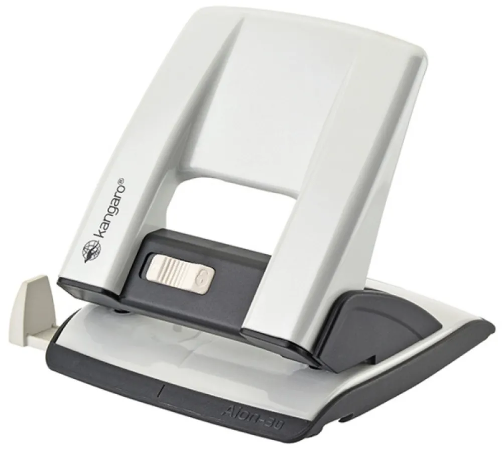 KANGARO - caps.perf Perforator metalic 30 coli, KANGARO Aion 30 - alb metalizat
