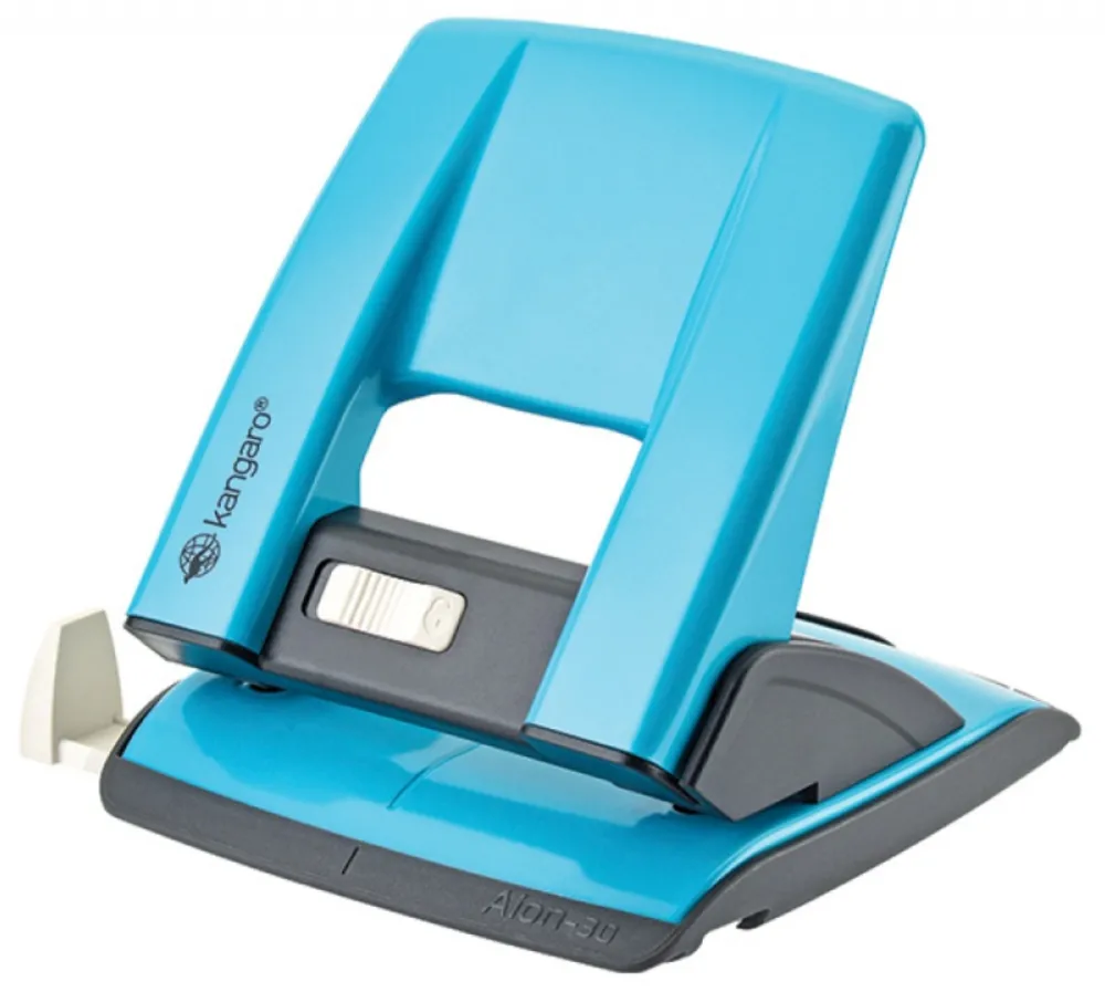 KANGARO - caps.perf Perforator metalic 30 coli, KANGARO Aion 30 - turcoaz