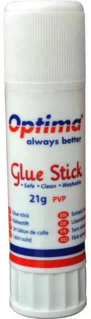 Lipici si corector Optima Lipici solid Optima, 21 gr., calitate PVP (garantie 5 ani)