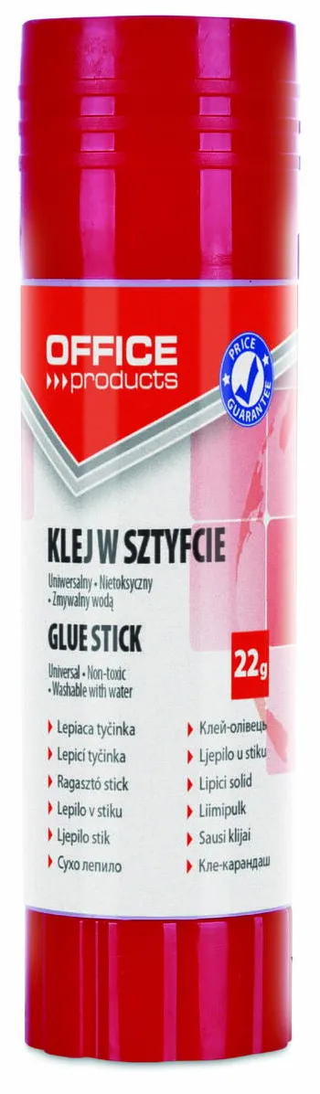Office Products Lipici solid, 22 gr., calitate PVA, Office Products