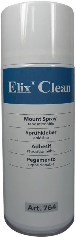 ELIX Clean Spray adeziv non-permanent, detasabil/repozitionabil, 400 ml, ELIX Clean