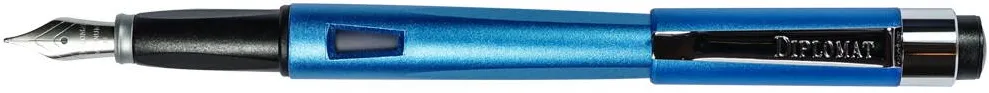 Diplomat Stilou DIPLOMAT Magnum, cu penita B, din otel inoxidabil - aegean blue