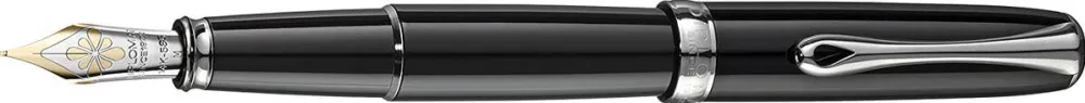 Diplomat Stilou DIPLOMAT Excellence A2, cu penita M, aurita 14kt. - Black Lacquer