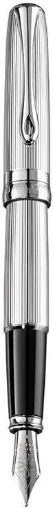 Diplomat Stilou DIPLOMAT Excellence A2, cu penita M, din otel inoxidabil - Guilloche Chrome