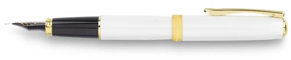 Diplomat Stilou DIPLOMAT Excellence A2, cu penita M, aurita 14kt. - Pearl White Gold