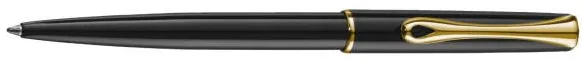 Diplomat Pix easyflow DIPLOMAT Traveller - black lacquer gold