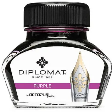 Diplomat Calimara cu cerneala DIPLOMAT Octopus, 30 ml - violet