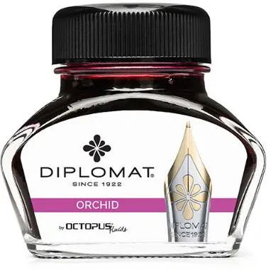 Diplomat Calimara cu cerneala DIPLOMAT Octopus, 30 ml - roz fucsia