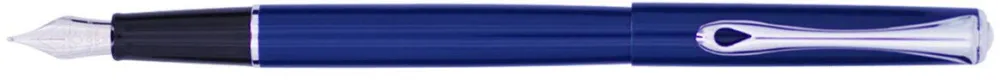 Diplomat Stilou DIPLOMAT Traveller, cu penita M, din otel inoxidabil - navy blue