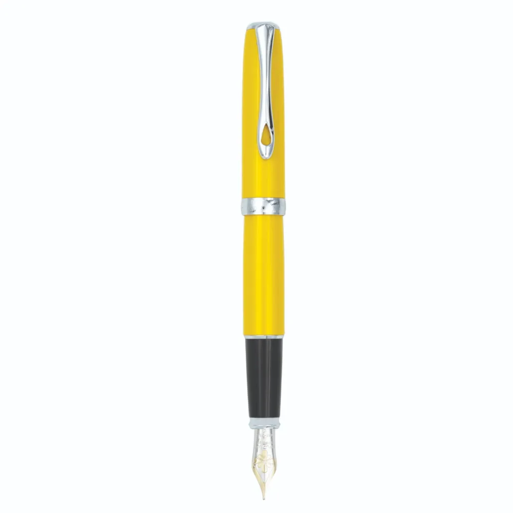 Diplomat Stilou DIPLOMAT Excellence A2, cu penita M, aurita 14kt. - Yellow Chrome
