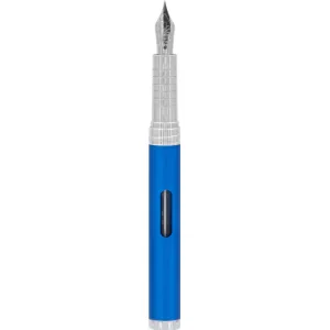 Diplomat Stilou DIPLOMAT Nexus, cu penita M, din otel inoxidabil - blue chrome