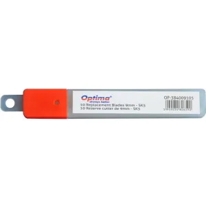 Cuttere OPTIMA Rezerve cutter 9mm SK5, 10 buc/set, Optima Premium