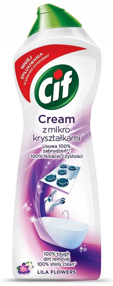 Chemia CIF Lila flowers, crema universala pentru curatat, 780 gr.