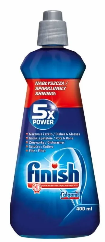 Chemia FINISH, solutie clatire vase, pentru masina automata, 400ml