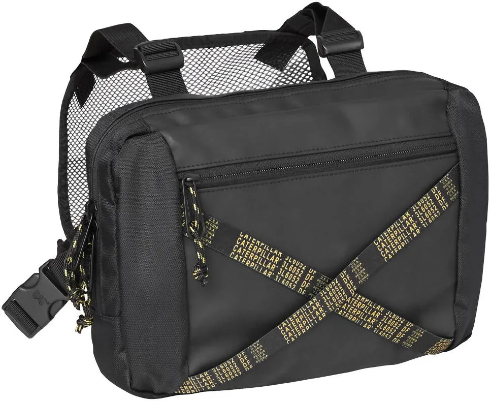 Caterpillar Geanta de umar CATERPILLAR Signature The Sixty Tight Pack - negru