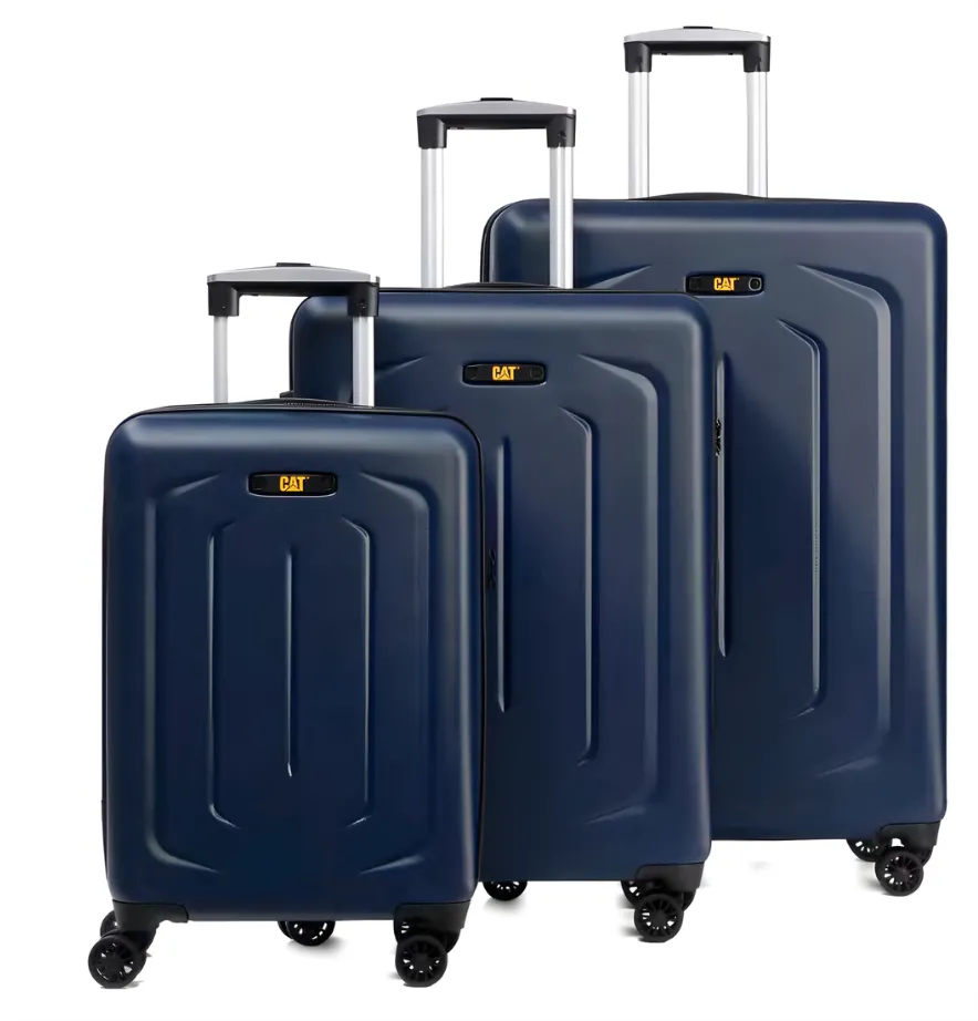 Caterpillar Set 3 trollere CATERPILLAR Cargo Sculpted, 35L, 59L, 92L, ABS+PC - midnight blue