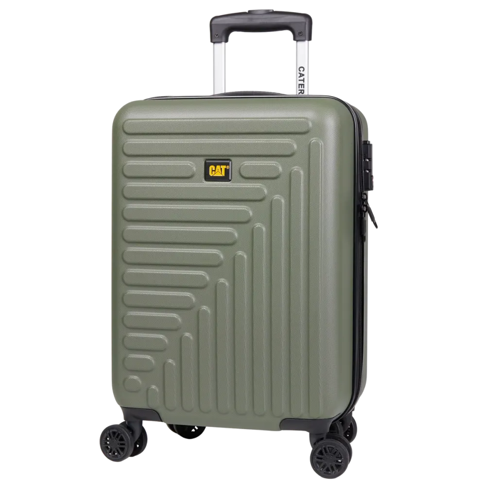 Caterpillar Troller cabina avion, CATERPILLAR Rockford, 37.5 x 23.5 x 54 cm (Lxlxh), 35L, ABS - olive