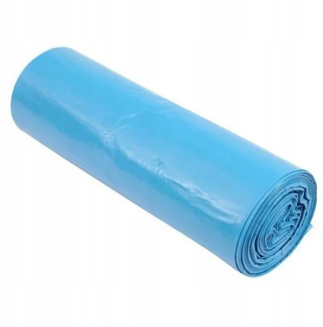 Sipeko Saci menajeri extra rezistenti LDPE, 120L, 70 x 110cm, 24 microni, 25buc/rola, Sipeko - albastri