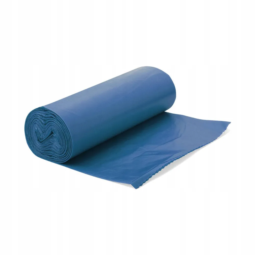 Sipeko Saci menajeri super rezistenti LDPE, 240L, 95 x 140cm, 43 microni, 10buc/rola, Sipeko - albastri