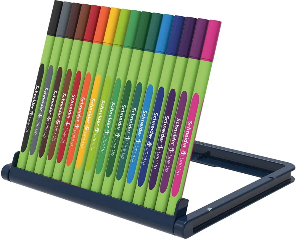 Schneider Liner SCHNEIDER Line-Up, varf fetru 0.4mm, 16 culori/set