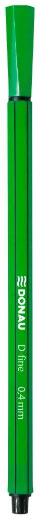DONAU Fine liner, varf fetru 0.4mm, DONAU D-Fine - verde