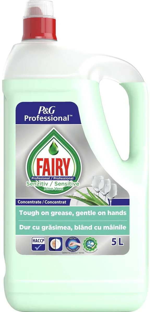 Chemia FAIRY Sensitive, detergent lichid pentru spalat vase, manual, 5 litri
