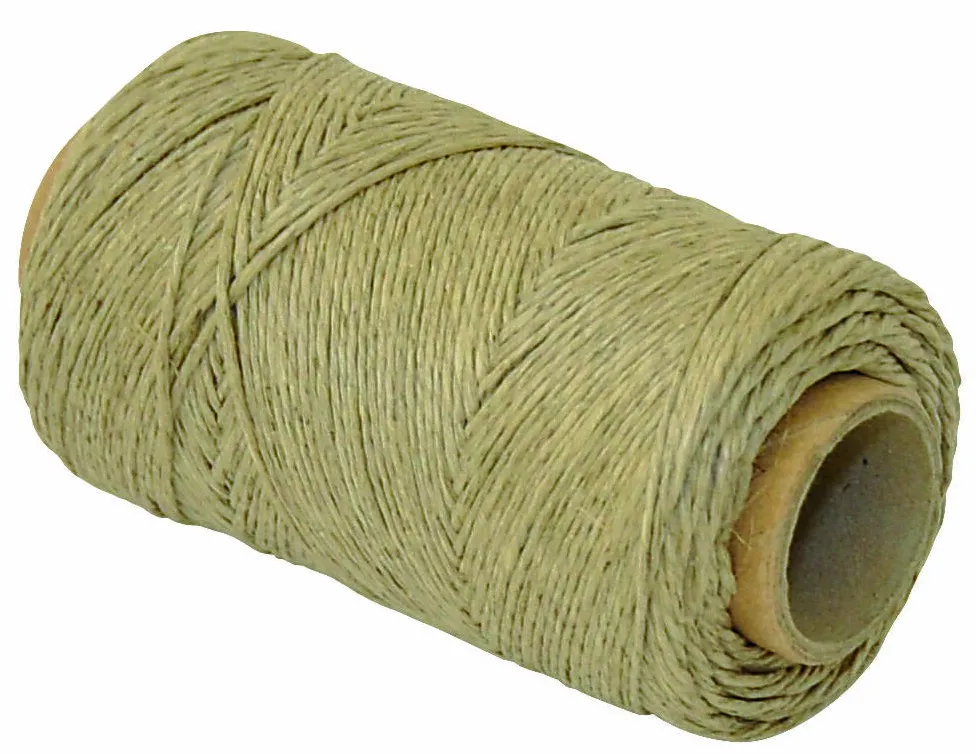 Q-CONNECT Sfoara ceruita, 170m, 100gr/ghem, Q-Connect - culoare maro