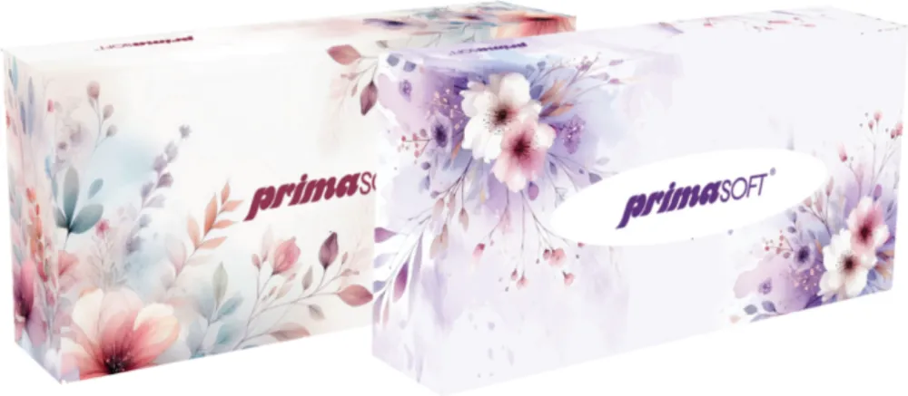 Prima Soft Servetele cosmetice, 2 straturi, 20 x 20cm, 200 buc/cutie, Prima Soft
