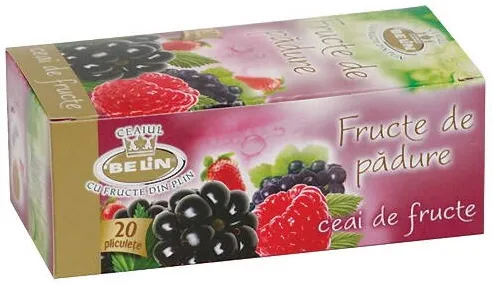 BELIN Ceai Belin fructe de padure, 20 pliculete