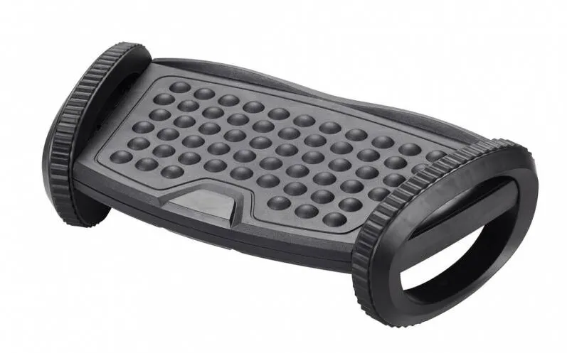 Q-CONNECT Suport pentru picioare, ergonomic, ajustabil (x1), 417x225x135mm, Q-Connect - negru