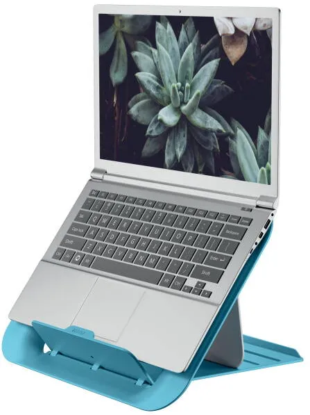 Leitz Suport ergonomic LEITZ Ergo Cosy, pentru laptop, ajustabil, albastru celest