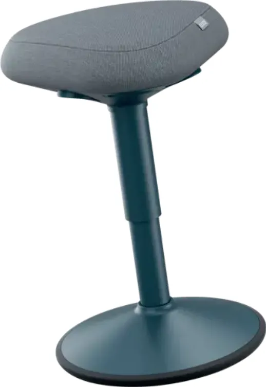 Leitz Scaun ergonomic LEITZ Ergo, pozitie sezut/ in picioare, inaltime reglabila (47-64 cm), gri-carbune