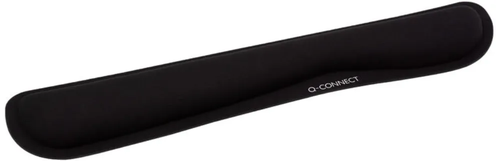 Q-CONNECT Suport ergonomic pentru incheietura mainii, pentru tastatura standard, 46x9x2cm, Q-Connect - negru