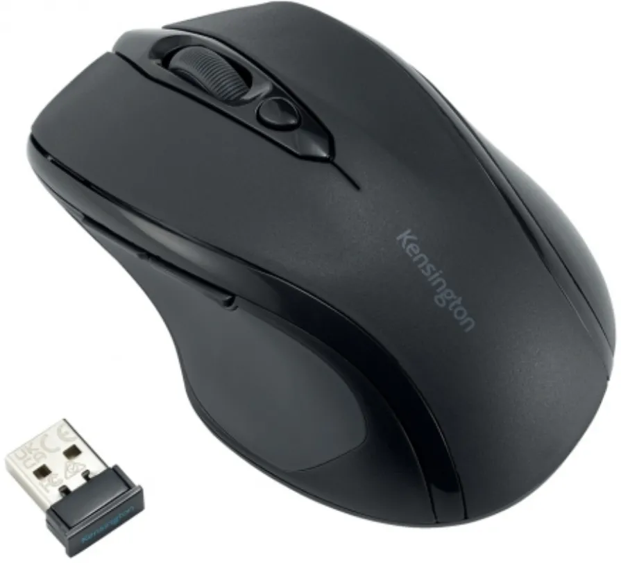 Mouse Kensington Kensington EQ MY310, conexiune wireless, dimensiune medie, plastic partial reciclat, negru