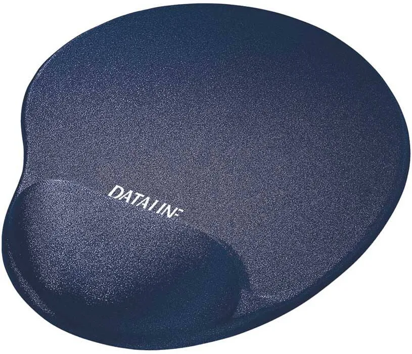 Mouse pad Esselte ESSELTE Fashion, cu suport ergonomic pentru incheietura mainii, Lycra, albastru