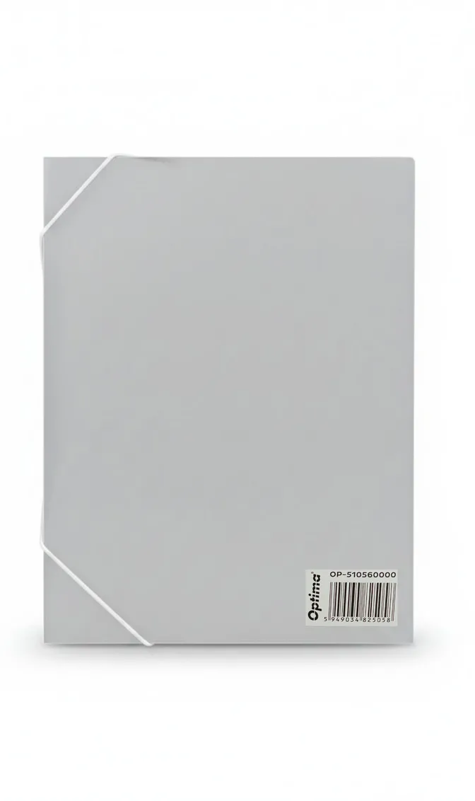 Optima - prod din plastic Mapa din plastic cu elastic pe colturi, latime 40mm, 800 microni, Optima - transparent mat