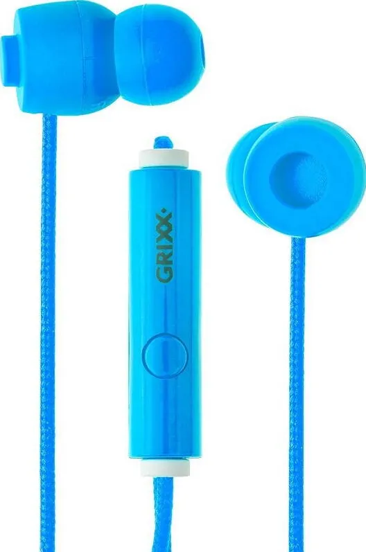 Accesoriu GSM Grixx Casti GRIXX Optimum - cu microfon - albastre