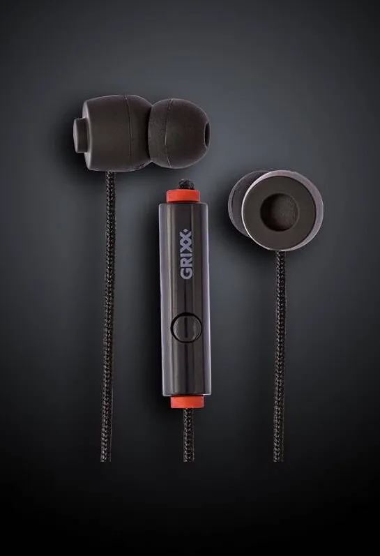 Accesoriu GSM Grixx Casti GRIXX Optimum - cu microfon - negre