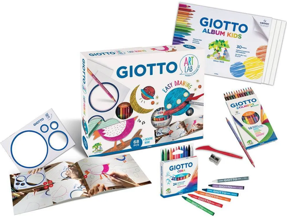 GIOTTO Set articole creative Easy Drawing - Giotto Art Lab