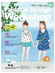 Hopax Carte creativa Stick"n Little Designer Activity book - Sunny Island