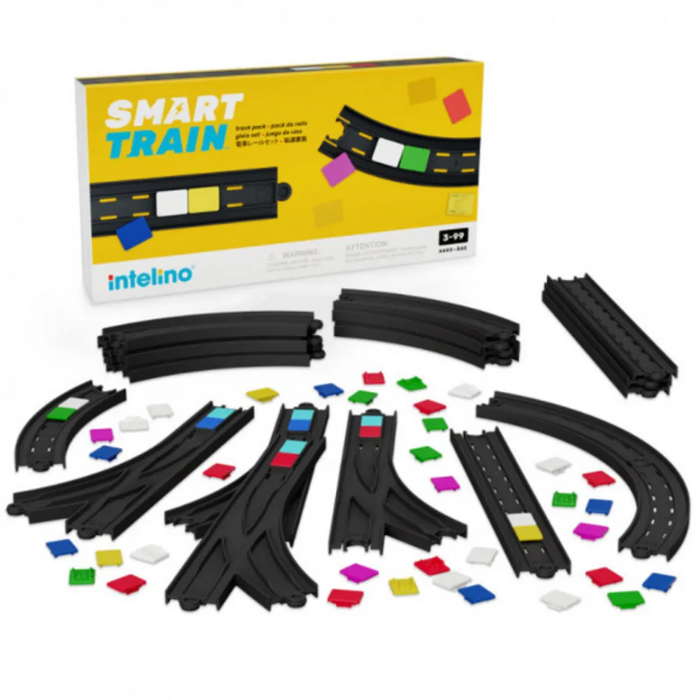 Edtech Set sine extensie pentru tren Intelino, 20 piese +40 piese de codare
