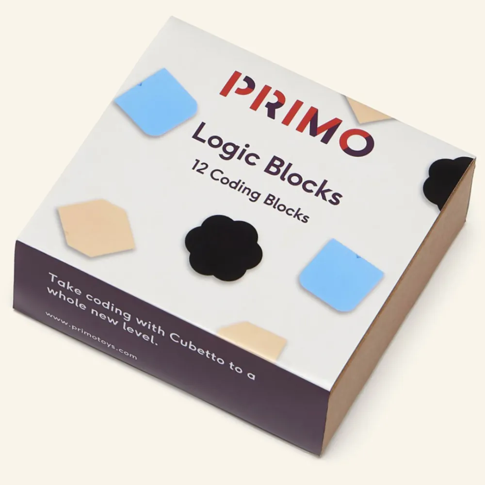 Edtech Piese logice, Primo - Cubetto - 12 buc/cutie