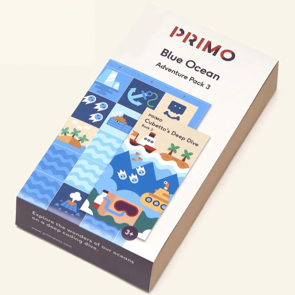 Edtech Harta de aventuri a Oceanului, Primo - Cubetto