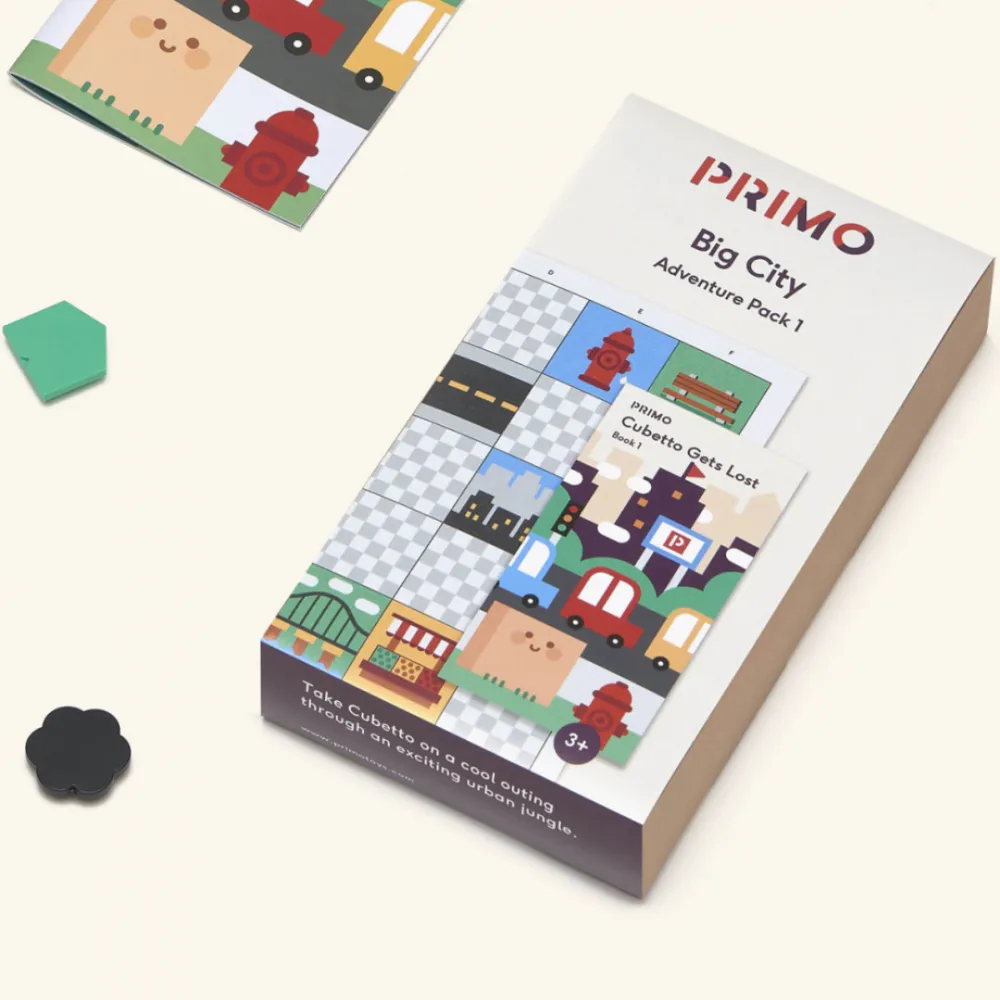 Edtech Harta de aventuri a Orasului, Primo - Cubetto