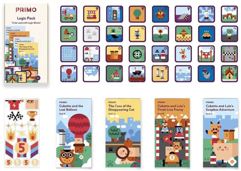Edtech Pachet pentru sprijinirea gandirii logice, Primo - Cubetto